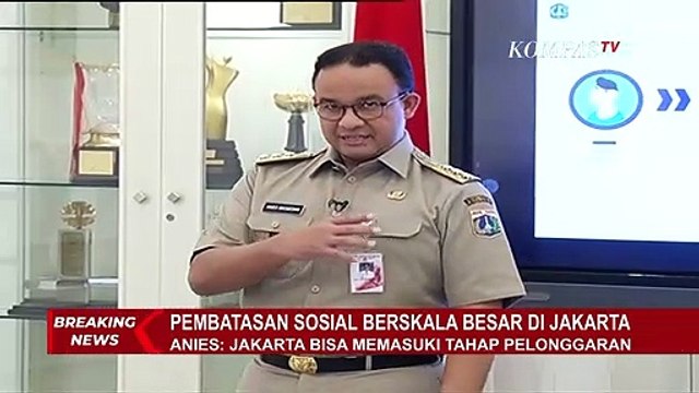 Anies: PSBB Diperpanjang dengan Masa Transisi