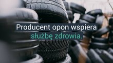 Producent opon wspiera służbę zdrowia.