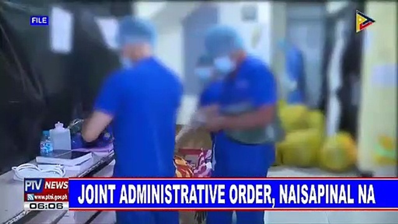 DOH at iba pang gov't agencies, minamadali na ang pagbibigay ng compensation sa health workers