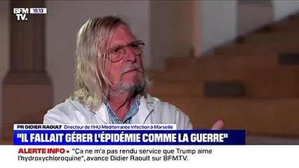 Didier Raoult à une journaliste "Taisez vous !"