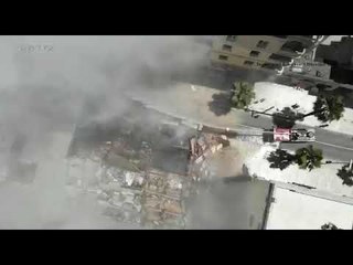 Pamje nga shpërthim me eksploziv i ”pallatit të VIP-ave”