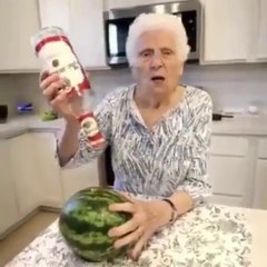 Water melon  design creative art