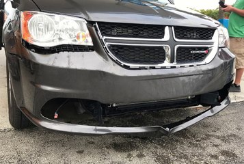 Vacationers Make a  Hasty Lane Change