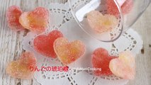食べられる宝石甘酸っぱいりんごの琥珀糖 Apple Kohakuto｜HidaMari Cooking