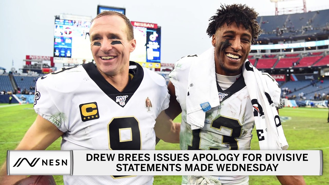 Drew Brees Issues Apology For Divisive Comments Made Wednesday