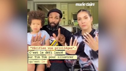 Un challenge Tiktok pour comprendre le "white privilege" ou privilège blanc
