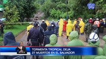 Tormenta tropical deja 27 muertos en  El Salvador: Informe completo