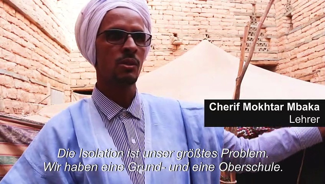 Legendäre wüstenstadt tichitt verfällt