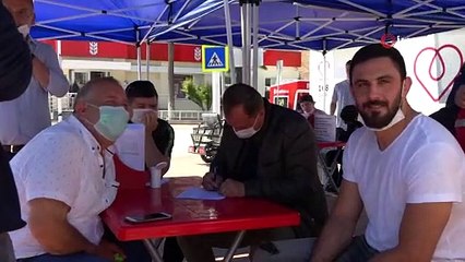 İznik protokolünden kan bağışı