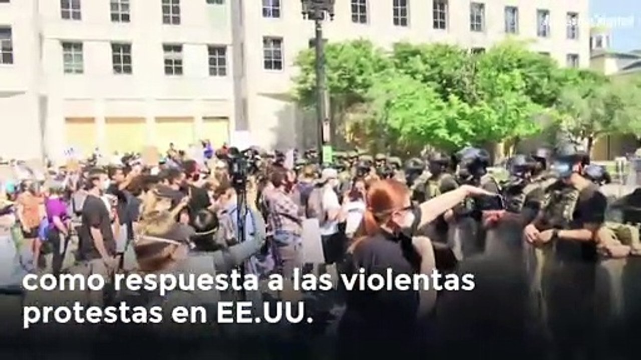 Exsecretario de Defensa acusó a Trump de intentar "dividir" a EE.UU.