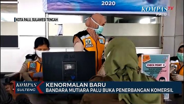 BANDARA MUTIARA PALU BUKA PENERBANGAN KOMERSIL