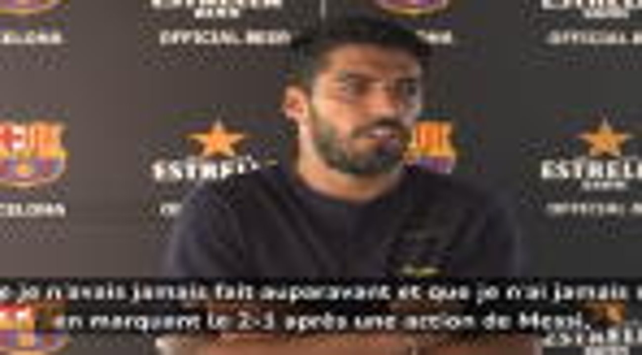 Barcelone - Suárez se remémore la Ligue des champions 2015