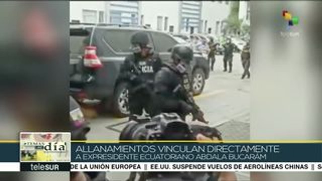 Fiscalía de Ecuador detiene al expresidente Abdalá Bucaram