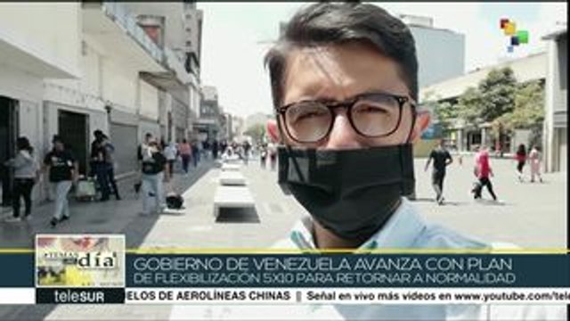 Avanza en Venezuela flexibilización de medidas frente a pandemia