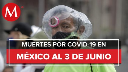 México reporta 11 mil 729 muertes por coronavirus