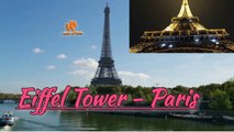 Eiffel Tower - Paris at Day and Night