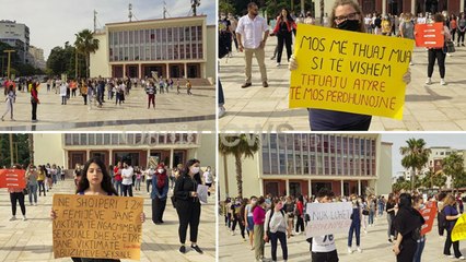 Download Video: LIVE/ Abuzimi i 15-vjeçares, në Tiranë marshim kundër përdhunimit