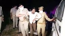 मुजफ्फरनगर पुलिस की बदमाशों से मुठभेड़ एक बदमाश गिरफ्तार
