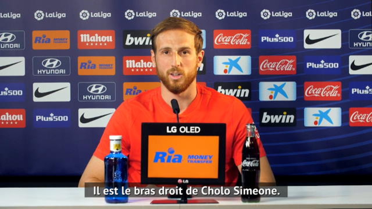 Atlético Madrid - Oblak sur Burgos : "Il doit partir en ayant gagné la Ligue des champions"