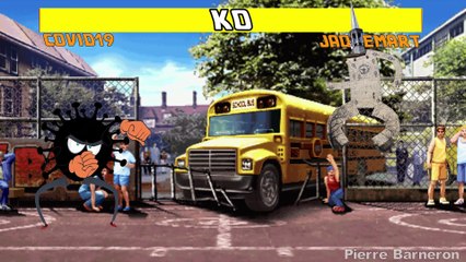 Jaquemart contre le Covid19 a street fighter parodie