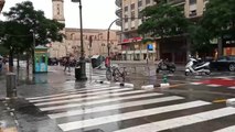 La lluvia vuelve a Valencia