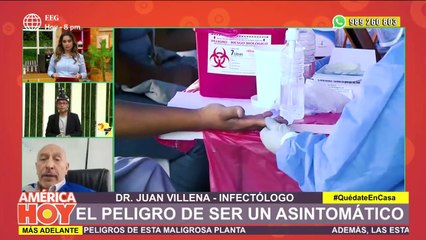 ¿Qué medidas debe tomar una persona asintomático?