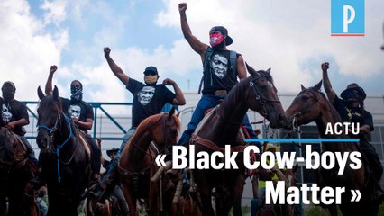 Mort de George Floyd : des «cow-boys noirs» défilent à Houston