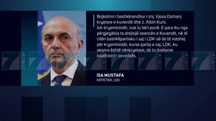 HOTI HYN I VETEM NE ZYRE, KURTI REFUZON T’I DOREZOJE DETYREN - News, Lajme - Kanali 7