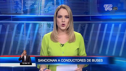 Sancionan a conductores de buses en Quito por no respetar la capacidad