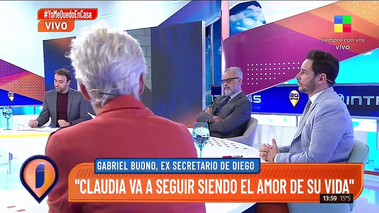 Gabriel Buono, ex secretario de Maradona, habla de la serie y el rol de Claudia en la historia