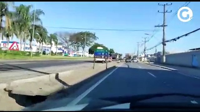Interdição gera trânsito na BR 101 na Serra