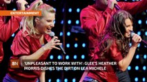 Heather Morris And Lea Michele