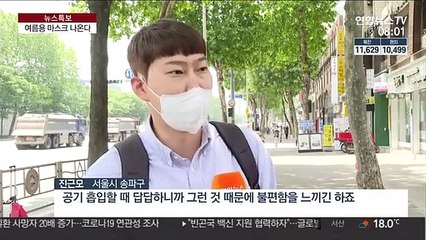 침방울 차단 마스크 오늘 첫선…성능·가격 차이는