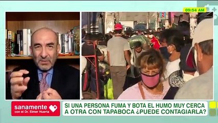 #SanamenteConElDrHuerta - Cuidados cuando se está cerca de un fumador