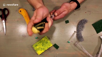 A Belarusian YouTuber built this very cool FOAM generator