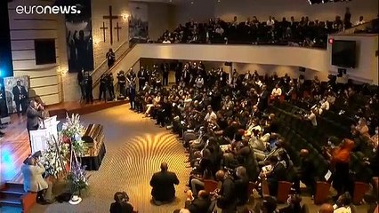 Cérémonie d'hommage à George Floyd