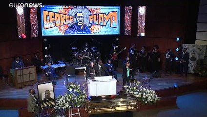 Cérémonie d'hommage à George Floyd