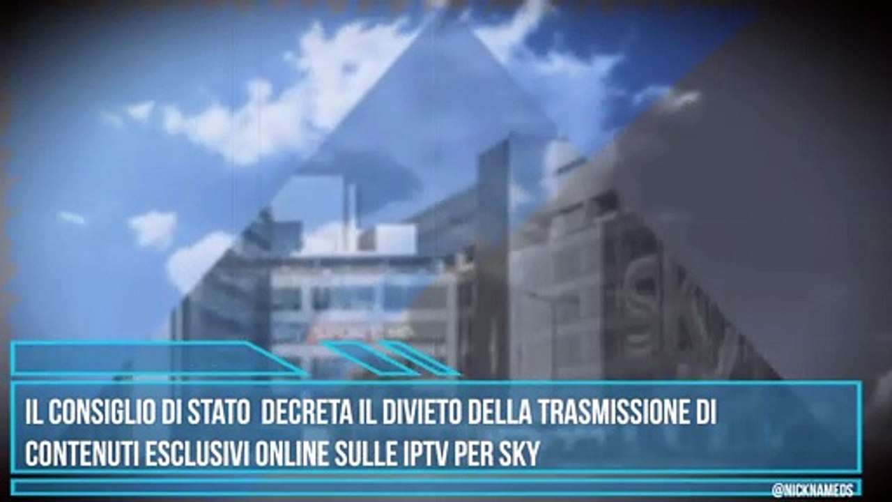 Sky niente esclusive sul canale Iptv,fino al 2022, a rischio prossima asta dei diritti tv del calcio
