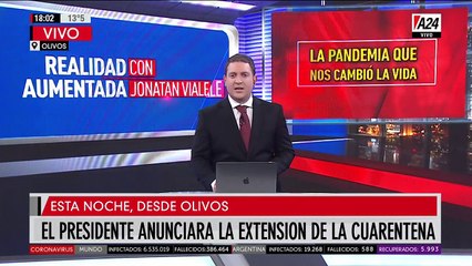 "La pandemia que nos cambió la vida": el editorial de Jonatan Viale