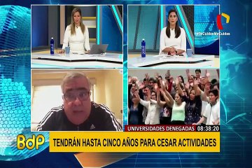 Ghersi: “deberían dar oportunidad a universidades denegadas para la recertificación”