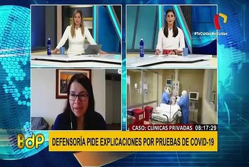 Download Video: Caso clínicas privadas: Defensoría pide explicaciones por pruebas de COVID-19