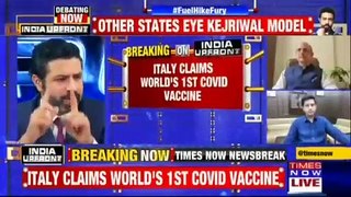 Breaking news- italy claims world's 1st Covid Vaccine