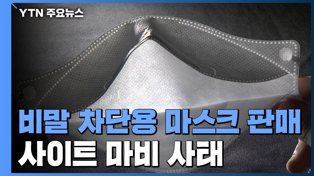 '비말 차단용 마스크' 판매...수백만 명 동시접속에 사이트 '먹통' / YTN