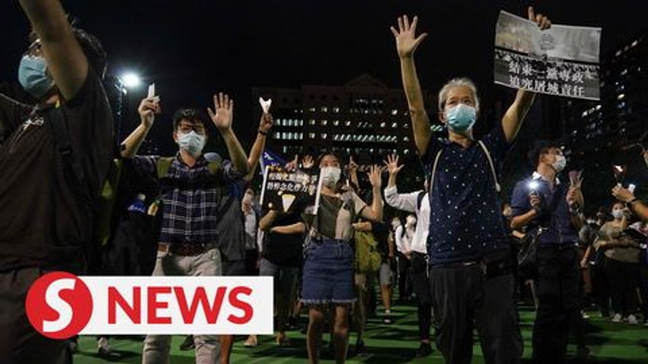 Thousands attend Hong Kong Tiananmen memorials