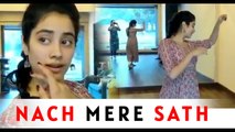 Jhanvi Kapoor Is all in LOVE With KATHAK | Traditional Dance