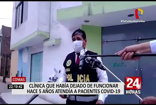 Comas: Clínica que había dejado de funcionar hace 5 años atendía a pacientes Covid-19