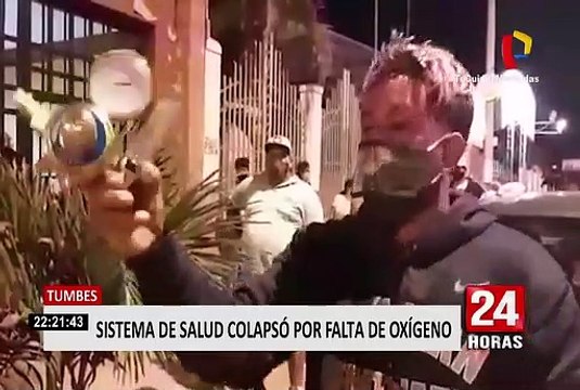 Hospital de Tumbes: personas deben hacer largas colas para ser atendidas en el área COVID-19