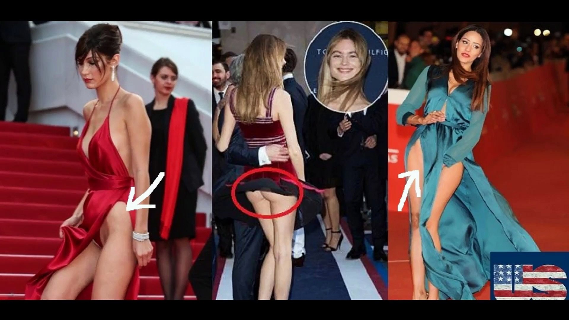⁣Hollywood  Celebrities oops moments
