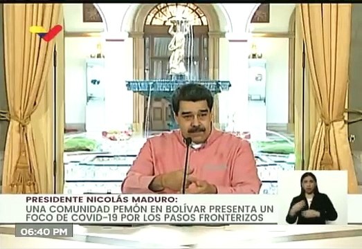 El patético análisis de Maduro sobre el coronavirus: Se traga y mata al paciente en cuatro días. ¡Pum! Se lo lleva