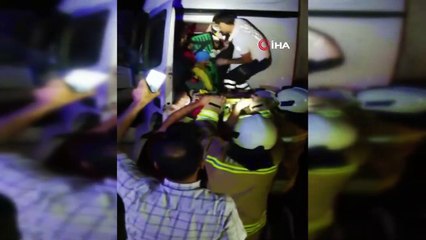 Mardin’de iki tır çarpıştı: 1 yaralı